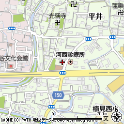 和歌山県和歌山市平井67-4周辺の地図
