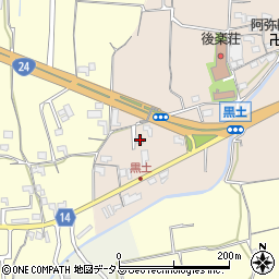 和歌山県紀の川市黒土274-9周辺の地図