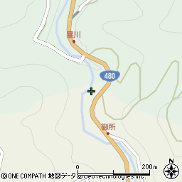 和歌山県伊都郡かつらぎ町御所12周辺の地図