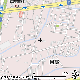 和歌山県和歌山市園部1037周辺の地図