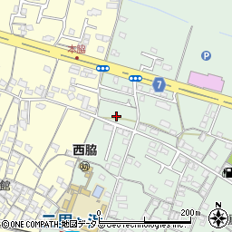 ローソン和歌山西庄店周辺の地図