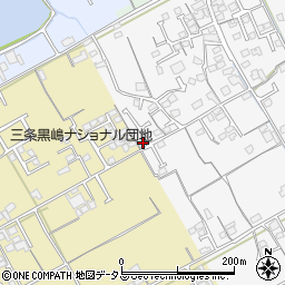 香川県丸亀市郡家町2863-3周辺の地図