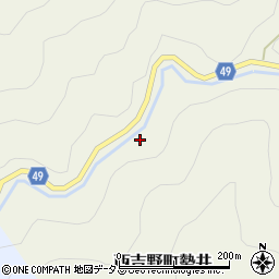 奈良県五條市西吉野町勢井406周辺の地図