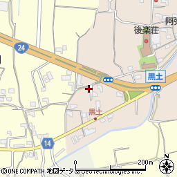 和歌山県紀の川市黒土274-5周辺の地図