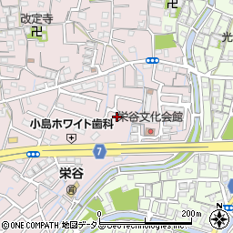 和歌山県和歌山市栄谷434-7周辺の地図