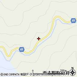 奈良県五條市西吉野町勢井36周辺の地図