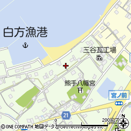 香川県仲多度郡多度津町西白方250周辺の地図