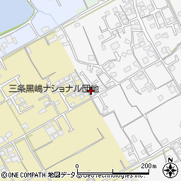 香川県丸亀市郡家町2863-4周辺の地図