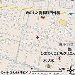 和歌山県和歌山市木ノ本278周辺の地図