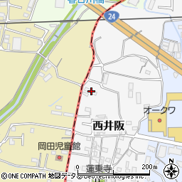 和歌山県紀の川市西井阪61-1周辺の地図