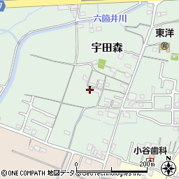 和歌山県和歌山市宇田森112周辺の地図