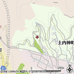 広島県呉市上内神町13-37周辺の地図