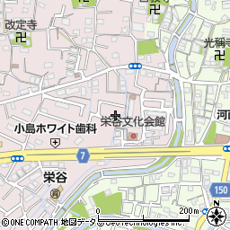 和歌山県和歌山市栄谷434-17周辺の地図