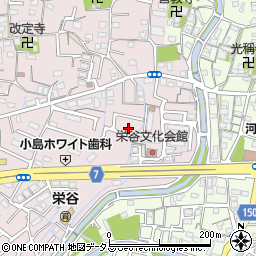 和歌山県和歌山市栄谷434-16周辺の地図