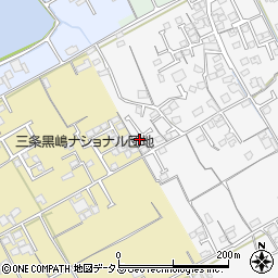 香川県丸亀市郡家町2863-5周辺の地図