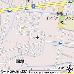 和歌山県和歌山市園部1088周辺の地図