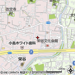 和歌山県和歌山市栄谷434-15周辺の地図