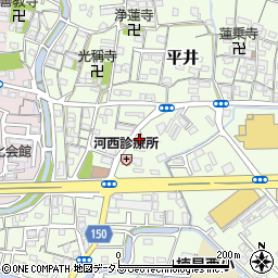 和歌山県和歌山市平井62-3周辺の地図