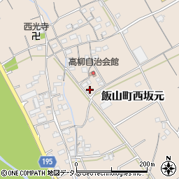 香川県丸亀市飯山町西坂元1272周辺の地図