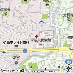 和歌山県和歌山市栄谷434-22周辺の地図
