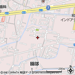 和歌山県和歌山市園部1041周辺の地図