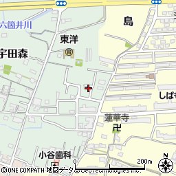 和歌山県和歌山市宇田森48周辺の地図