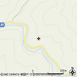 奈良県五條市西吉野町勢井218周辺の地図