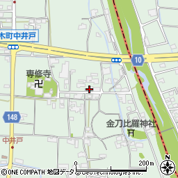 香川県木田郡三木町井戸2797周辺の地図