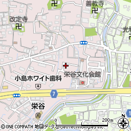 和歌山県和歌山市栄谷434-18周辺の地図