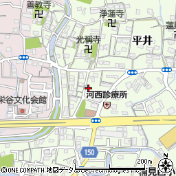 和歌山県和歌山市平井59-8周辺の地図