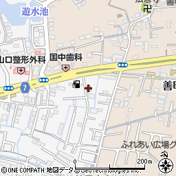 コメダ珈琲和歌山大谷店周辺の地図