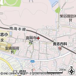 和歌山県和歌山市栄谷799-9周辺の地図