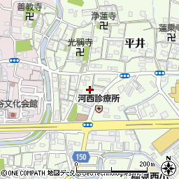 和歌山県和歌山市平井61-3周辺の地図