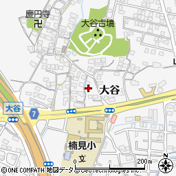 和歌山県和歌山市大谷360周辺の地図