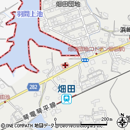香川県綾歌郡綾川町畑田1071-1周辺の地図