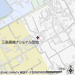香川県丸亀市郡家町2863-13周辺の地図