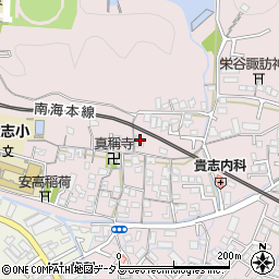 下宿山本館周辺の地図