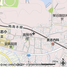 和歌山県和歌山市栄谷799-2周辺の地図