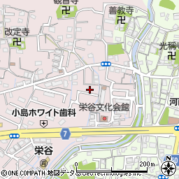 和歌山県和歌山市栄谷434-26周辺の地図