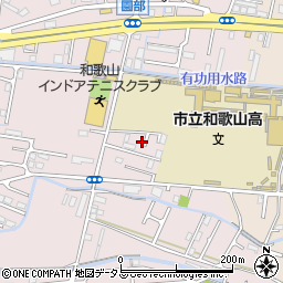 和歌山県和歌山市園部1370周辺の地図