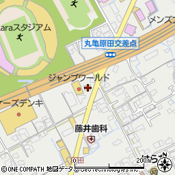 マクドナルド丸亀競技場前店周辺の地図