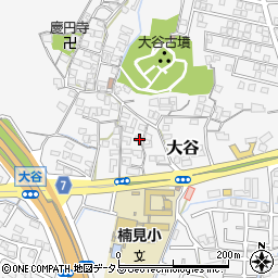 和歌山県和歌山市大谷353周辺の地図