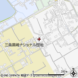 香川県丸亀市郡家町2863-11周辺の地図