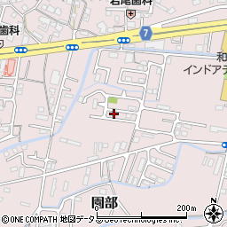 和歌山県和歌山市園部1042周辺の地図