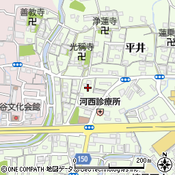 和歌山県和歌山市平井59-2周辺の地図