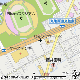 丸亀司レッカー株式会社　緊急受付用周辺の地図