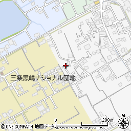 香川県丸亀市郡家町2863-10周辺の地図