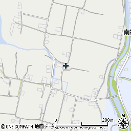 香川県木田郡三木町田中1252周辺の地図