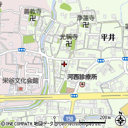 和歌山県和歌山市平井55周辺の地図