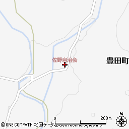佐野公会堂周辺の地図